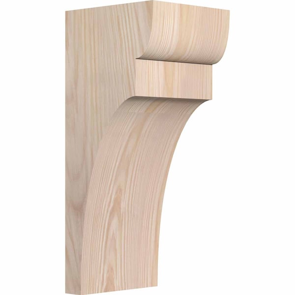 Ekena Millwork Yorktown Smooth Corbel, Douglas Fir, 5 1/2"W x 6"D x 14"H COR06X06X14YOR00SDF - main
